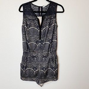 Twelfth Street by Cynthia Vincent Lace Romper M